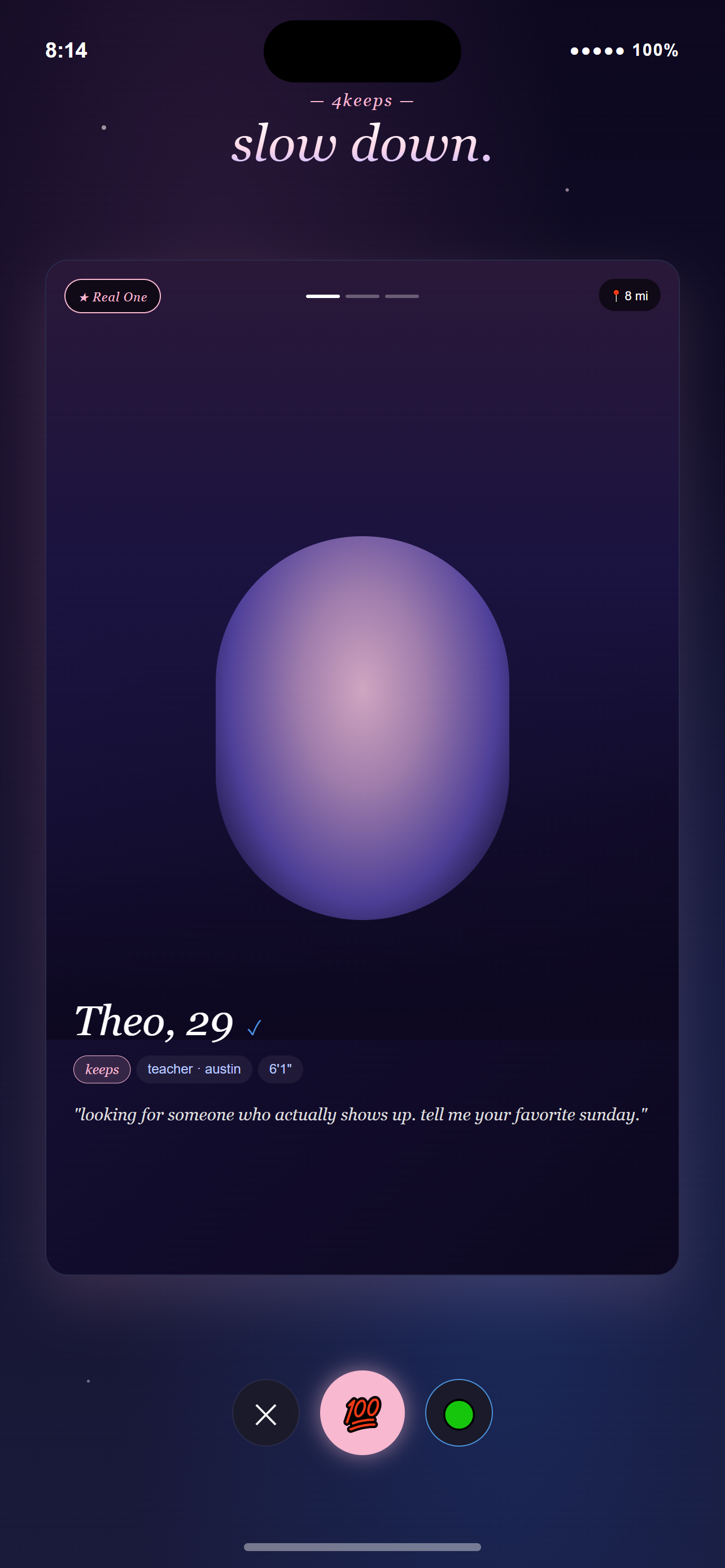 Discovery — Keeps side